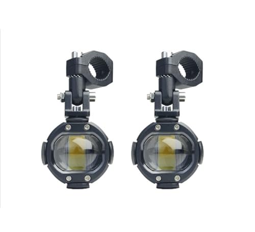 Scheinwerfer Motorrad Für Benelli Für TRK502 X Für TRK 502X 2021 Motorrad-Scheinwerfer LED-Nebelscheinwerfer Zweifarbige LED-Motorradscheinwerfer(Only light 2piece)