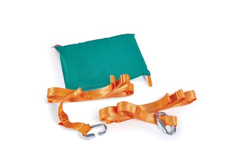 Hape Nature Fun - Amaca tascabile per bambini dai 5 anni e adulti fino a 100 kg - Altalena per alberi con aggancio...
