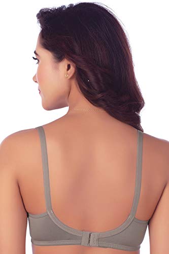 Image of VSTAR Janice Women's Cotton Non-Padded Wire Free Regular Bra | Moulded T-Shirt Bra