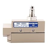 Baomain TZ-6003 Sealed Limit Switch, BM-6003 15A/250VAC, Cross Roller Plunger, IP65 Waterproof CE Listed