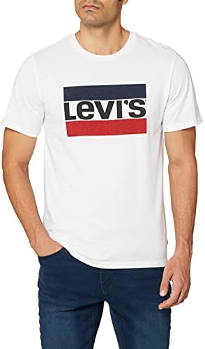Levi's Sportswear Logo Graphic Tee Erkek Tişört Neutrals (0043) S — Amazon ürün görseli