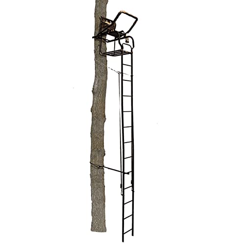 Muddy Mls1776 Odyssey Xtl Single Steel Ladder Tree Stand With Tree Lok System 20' For Big Game/Shooting/Hunting #TOP2