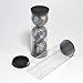 Anneome Transparent Golf Ball Storage Tube 5.12X1.77 Inch Plastic Golf Ball Carrier Box for Home Display and Outdoor Use