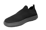 Tenis Ortopedico Flyfeet Nuvem Knit 34-35 Preta