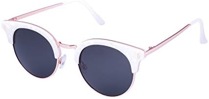 13FiftyVienna Round Fashion Sunglasses with Polarized Lenses for Men