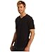 BOSS Hugo Men's 3-Pack Cotton V-Neck T-Shirt, Black, Medium