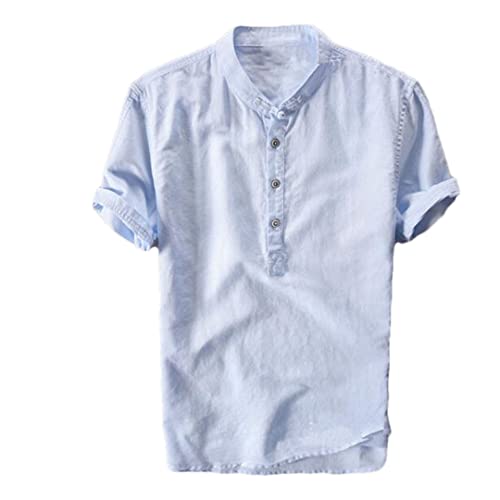 T-shirt en coton et lin pour homme : l'élégance des matières