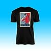 Horseman Head T-Shirt - Novelty Funny TV Show Series Inspired Humanoid Horse Adult Comedy Cartoon Animation Joke Unisex Gift Presents Top Tee Clothing (Black Prime, Large) #1
