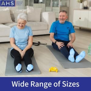 Miniatura 5 de AMERICAN HOSPITAL SUPPLY Calcetines antideslizantes con agarre  6 pares  Calcetines hospitalarios para hombres y mujeres  Antideslizantes para