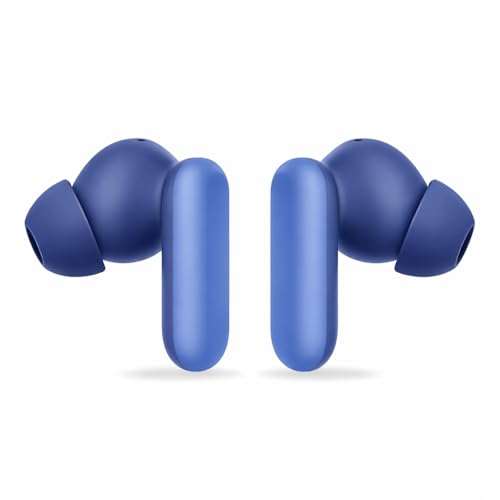 Image of Lynacz Original Wireless Earbuds Compatible with OnePlus, 11 Pro / 11R / Nord 3, Long Playback, Lightweight Design Blue (BUDS-2R)