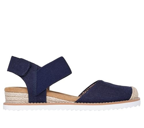 Skechers BOBS Damen Sandalen 38 EU Desert Kiss Sun Shining, Geschlossene Zehenpartie, Memory Foam Innensohle – Ansicht 3