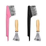 4 Pezzi Strumenti Per La Pulizia Dei Capelli, Detergente Per Capelli, Detergente Per Capelli Portatile, Forniture Per La Cura Dei Capelli.