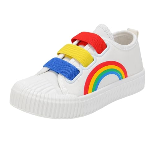 Boys Girls Candy Color Canvas Shoes Outdoor Walking Tennis Sneakers (Toddler/Little Kid)