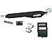 Ghost Controls Architectural Series Single Automatic Gate Opener Kit Without Battery for Swing Gates Up to 900 lbs. or 20 Feet (ft.) in Length (1. DS1U Single Kit)