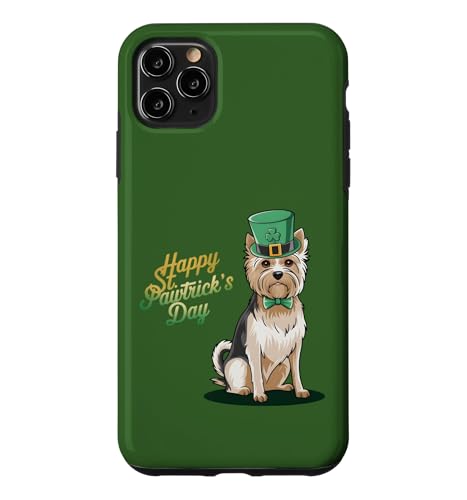 Happy St. Pawtrick's Day ���[�N�V���[�e���A ���p�g���b�N�̓� �X�}�z�P�[�X iPhone 11 Pro Max �p