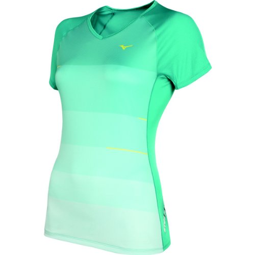 Mizuno T-Shirt de Course Sunset pour Femme respirant et léger pour le running en été