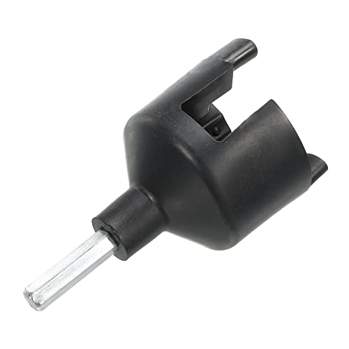 PATIKIL Eléctrica Cerca Aislante Atornillable Anillo Aislador Madera Poste Aislante para Granja Esgrima Potencia Rejilla Sistema