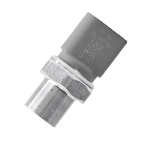 Baceyong Presostato de aire acondicionado, interruptor de presión A/C, sensor de presión de aire acondicionado, 3R0959126, 8E0959126, 8E0959126C, SW11313C, 8E0959126A, 8E0959126B, compatible con Audi