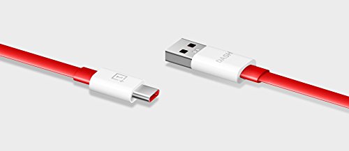 Image of OnePlus 0202003401 Dash Type-C Cable - 4.92 Feet (1.5 Meters) - (Red)