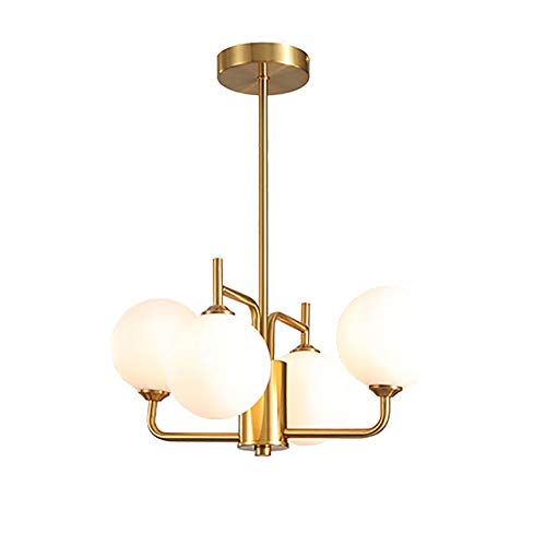 Chandelier G9 magique doré pour éclairer efficacement les grands salons sombres