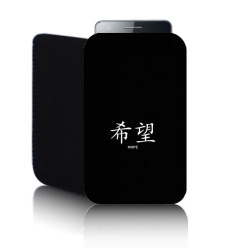 BIZEBEETAB Biz-E-Bee  Funda© Escritura China Symbol' Blackberry Curve 9360 Funda Neopreno antigolpes