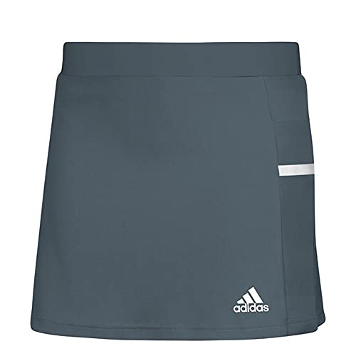 Jupe-short adidas Team 19 XS gris et blanc pour le sport féminin