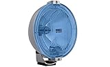  Blau chrom rund Fernscheinwerfer, Zusatzscheinwer mit 24V LED Ring Positionslicht