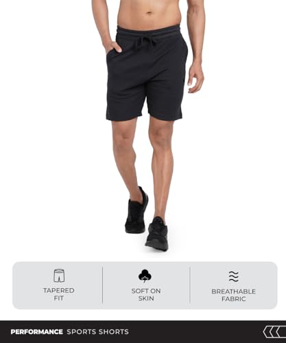 Image of TEGO Revive Shorts | Soft Stretch Recovery Shorts | Slim Fit | VAPArise Fabric | Training, Travel & Lounge Wear | Men's Gym Shorts