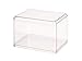 Pioneer Plastics Clear Acrylic Mini Helmet Display Cases, 8