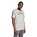 adidas Men's Codes Collegiate Linear Graphic T-Shirt, Medium Grey Heather