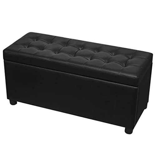 Banc de rangement en simili cuir pour optimiser l'espace - 4