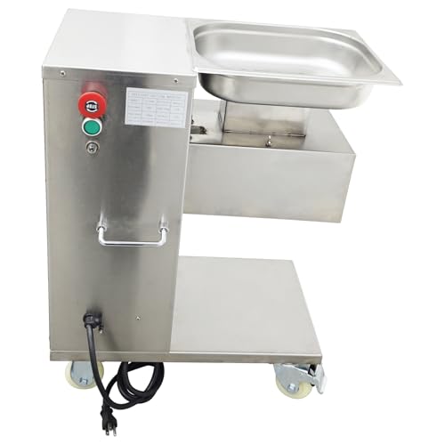 Cortadora de carne profesional acero inoxidable 110V 750W