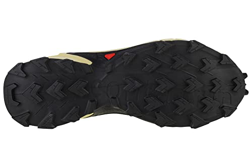 Salomon Salomon Shoes Supercross 4 GTX Black/Leek Green, Men's Running Shoes, Black Leek Green Acid Lime, 10.5