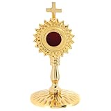 reliquia significato treccani  Holyart Reliquiario Ottone Dorato 13 cm h Diametro INT 3 cm
