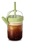 Nespresso Travel Tumbler, Federico Peri Design, Limited Edition, For Cold Drinks Only, 540ml, Pistachio