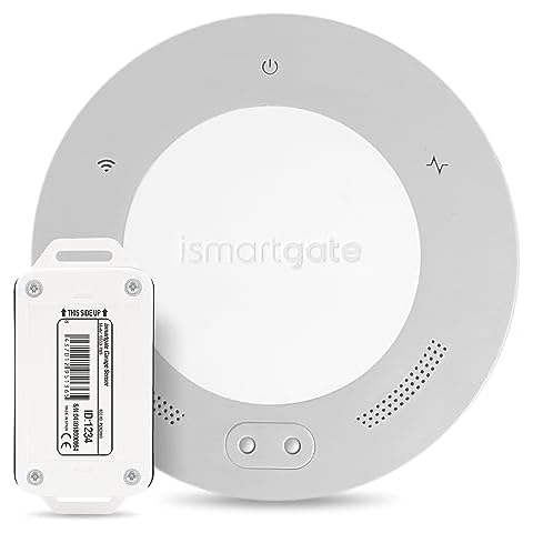 ismartgate LITE Smart Garage Door Opener Remote, APP Control, Compatible with Apple Homekit, Amazon Alexa, Google Assistant, IFTTT, Compatible with All Garage doors. Wireless sensor included. Cover