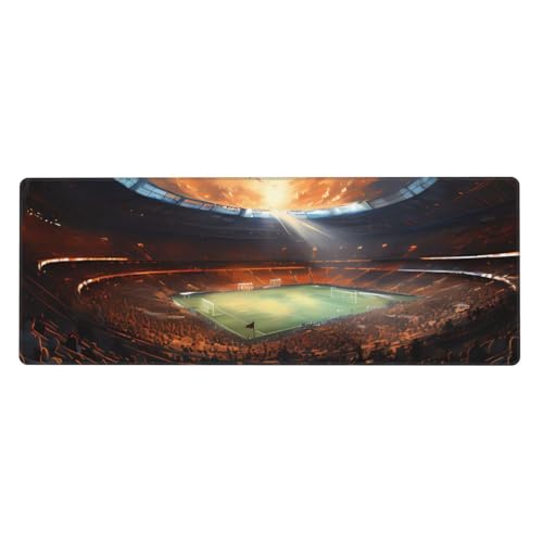 Tapis de souris football aux finitions de haute qualité cousues