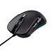 Produktbild Trust Gaming GXT 922 Ybar Gaming Maus mit RGB LED-Beleuchtung, 200-7200 DPI, USB Kabel 2,1 m, Erweiterte Software, PC Maus mit 6 Programmierbare Tasten für Computer und Laptop - Schwarz