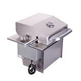 Titan Eletro, Churrasqueira Grill Gourmet a Gás de Embutir com Tampa Diamond Little GLP Titan