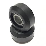 Matériau plastique : fabriqués à partir de plastique haute résistance, ces rouleaux de roue durables et résistants à l'usure, ce qui en fait un remplacement essentiel pour votre rameur ou équipement de fitness.