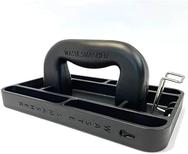 Manual Trash Compactor Tool Hand-Held Garbage Press
