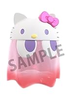 メガハウス(MegaHouse) パックマン×サンリオキャラクターズ ちびコレクトフィギュア デラックス ゴーストハローキティ クリアカラーver. 約100mm PVC樹脂製 塗装済み完成品フィギュア