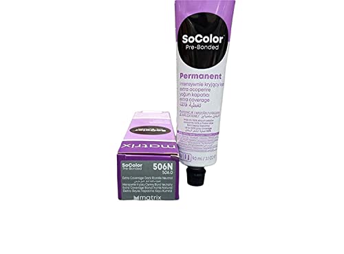 NEW MATRIX SOCOLOR PRE-BONDED PERMANENT COLOR 90ML - 506N