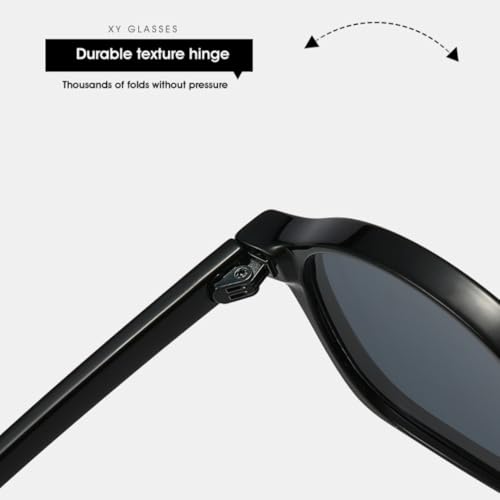 Lunettes de soleil unisexes tendance avec rivets pour un style décontracté chic - 5