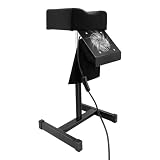 OUBUBY Chaise pédicure avec aspiration, aspirateur à ongles, repose-pieds, hauteur 48-68 cm, charge 10 kg, support pédicure
