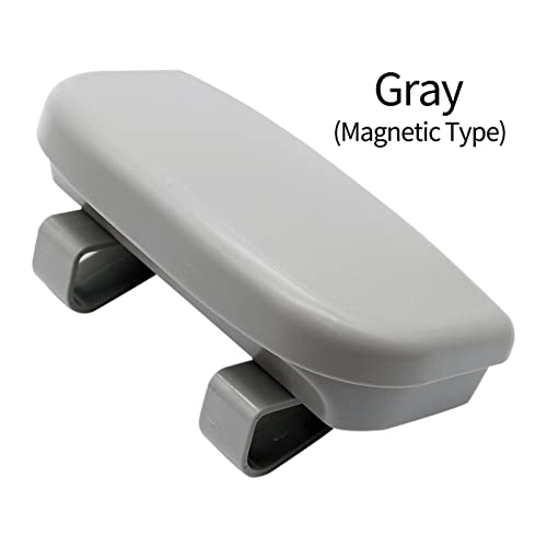 NC 2 PCS Porta-óculos de Sol para Carro Caixa de Armazenamento Magnético de óculos com Clipe