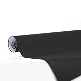  3M Scotchprint Series 1080 - Rotolo di pellicola in vinile per auto, 3 m x 0,3 m, colore: nero scuro opaco