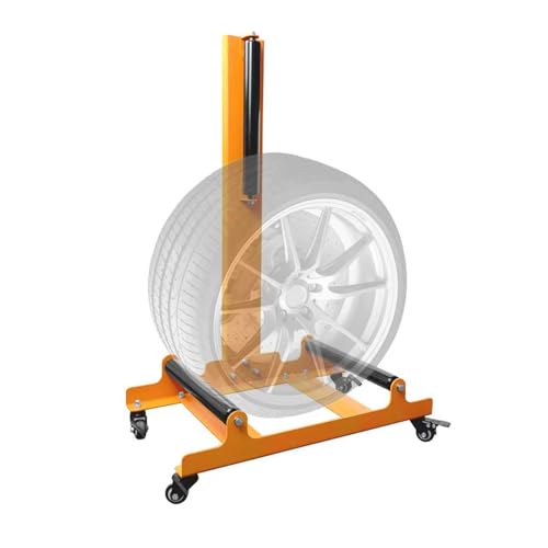 DESEQPT Rolling Wheel Detailing Stand â€“ Heavy-Duty Tire