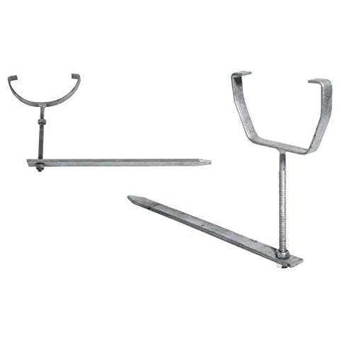 Rise and Fall Bracket for Half Round or Square Gutter 4 1/2" (20, Round) Cover
