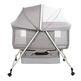 Berço Moisés Portátil Com Mosquiteiro Até 9kg - KaBaby